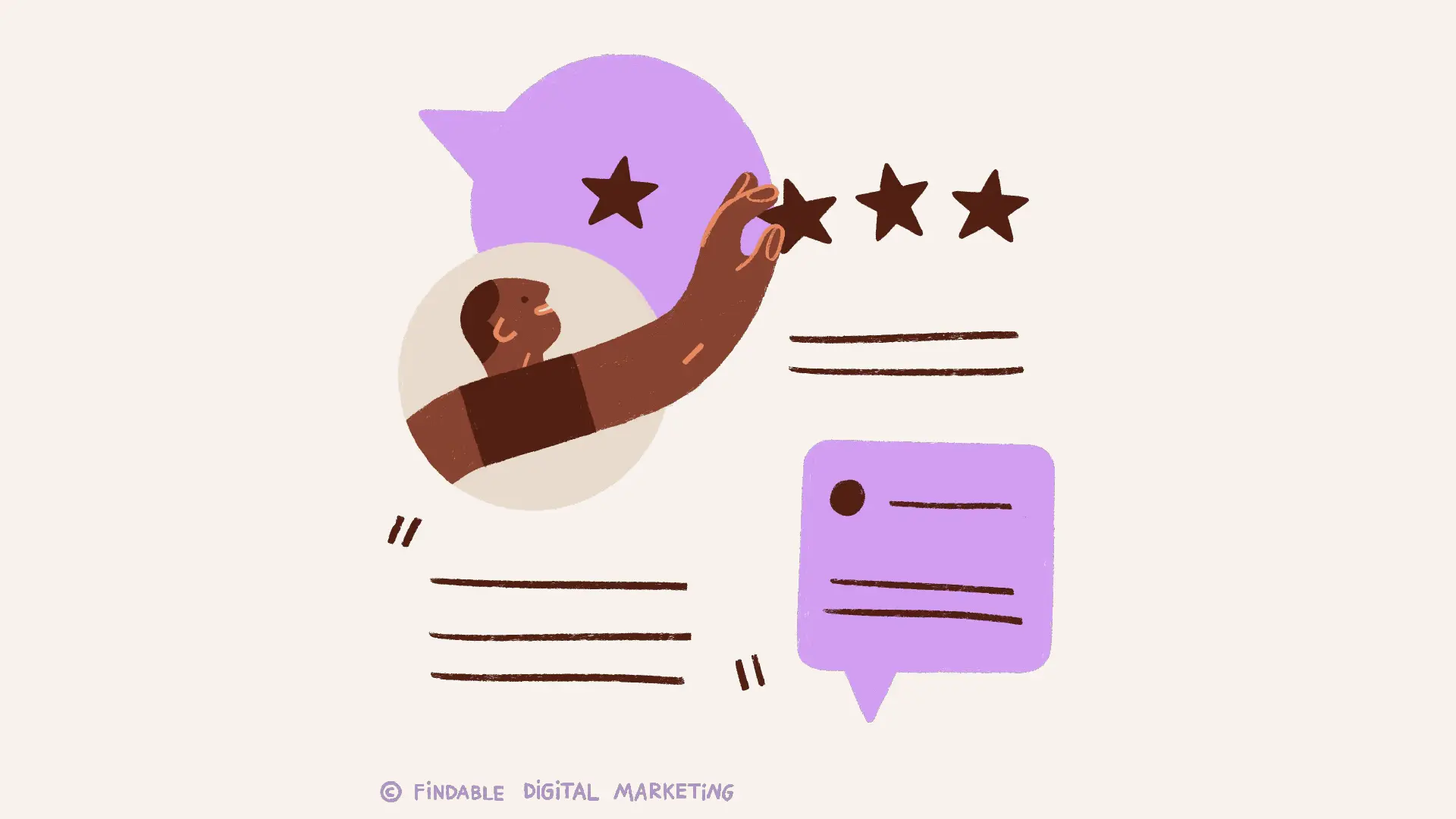 getting reviews illustration