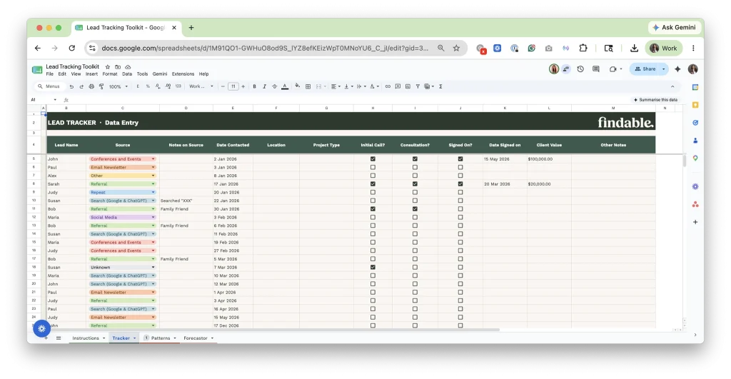 The Lead Tracking Tool Kit 4 Lead Tracking Screenshots3
