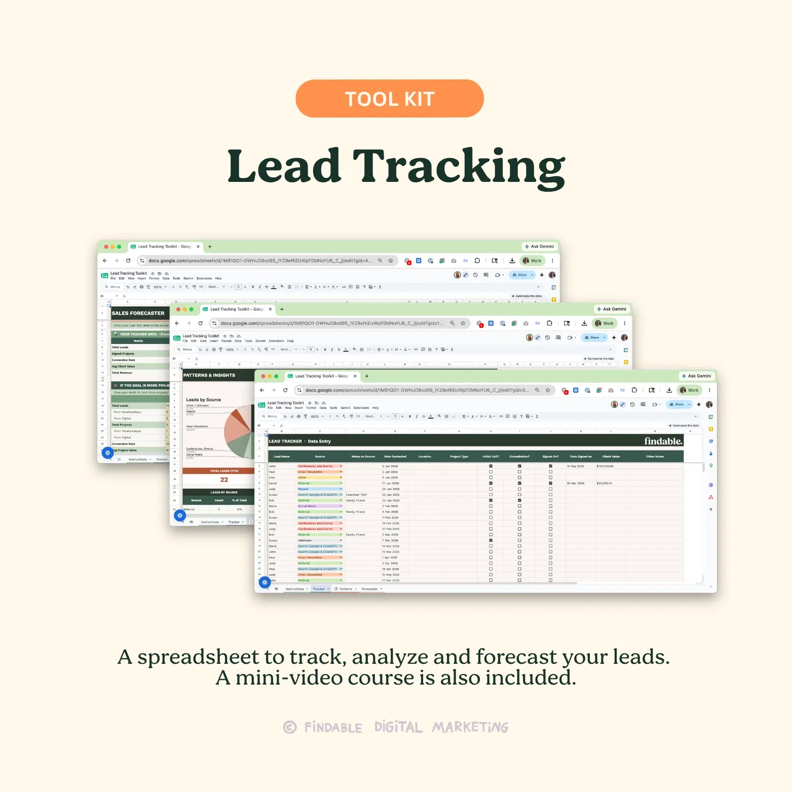 Resources 2 Lead Tracking Tool